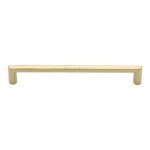 M Marcus Heritage Brass Hex Profile Design Cabinet Pull 203mm Centre to Centre